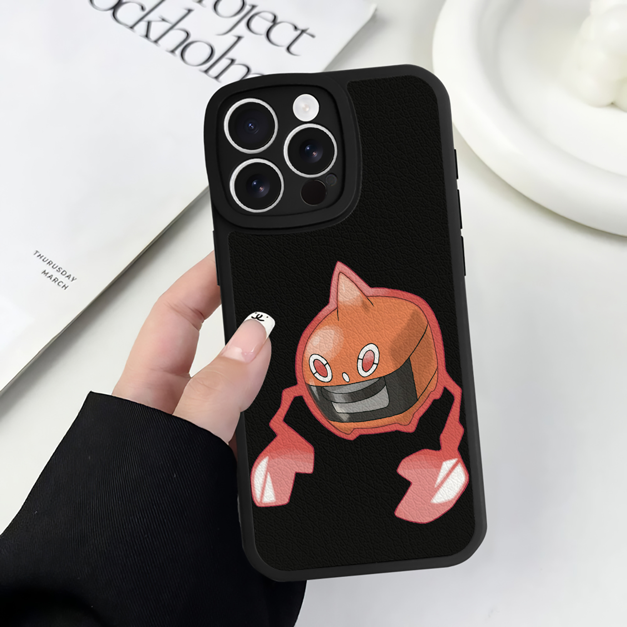 （画像用） ポケットモンスター Pokémon 【iPhone 16シリーズ対応】シリコンスマホケース（レザー調） 材質：シリコン
